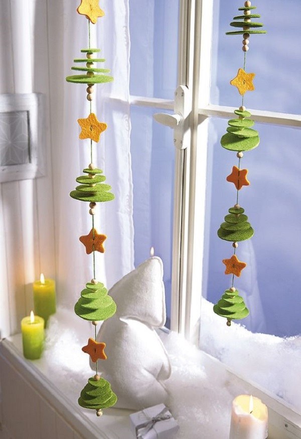Preparando o Natal: Árvores de Natal de Papel