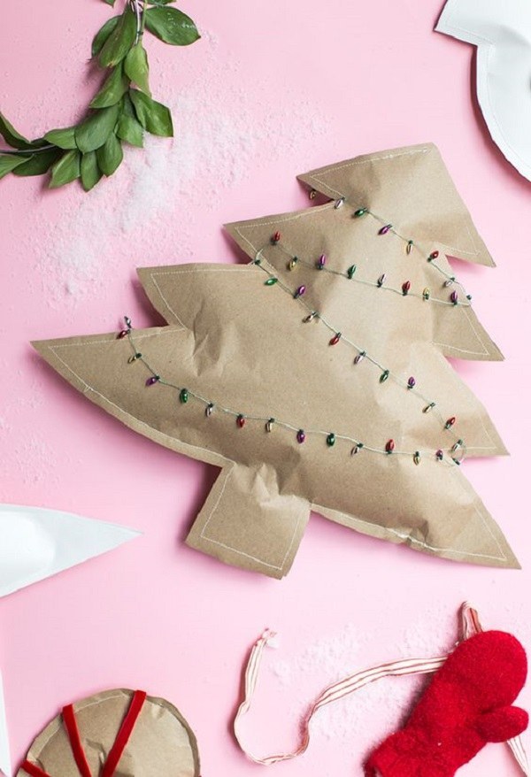 Preparando o Natal: Árvores de Natal de Papel