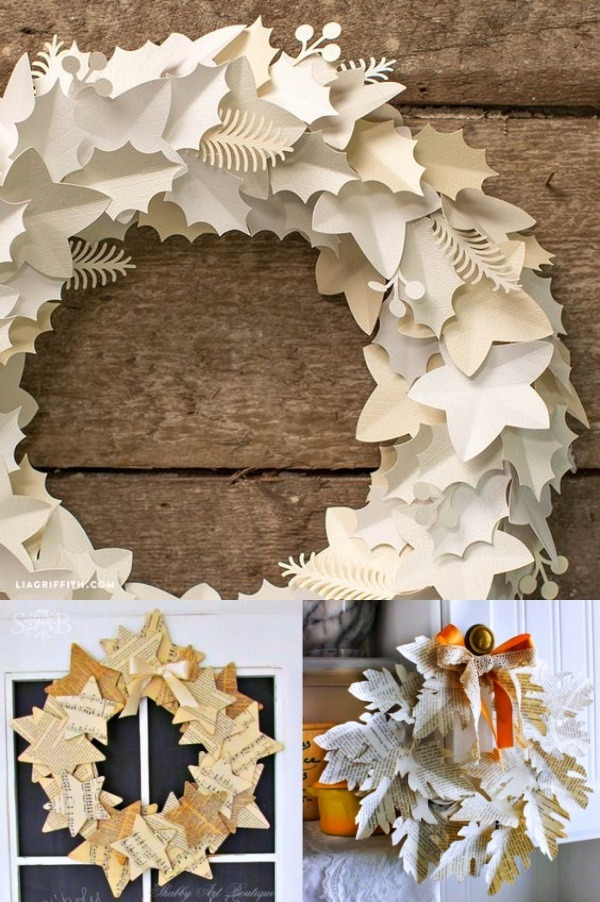 Preparando o Natal: 18 Ideias de Enfeites de Natal com Papel