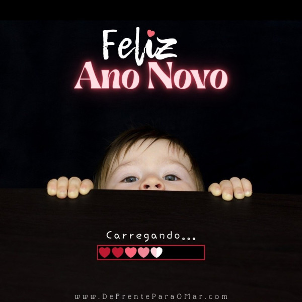 Lindos cartões com mensagem de Feliz Ano Novo para enviar