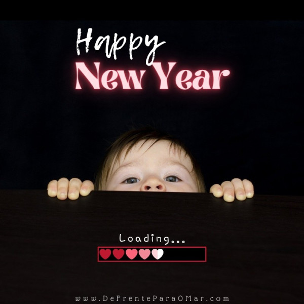 Lindos cartões com mensagem de Feliz Ano Novo para enviar