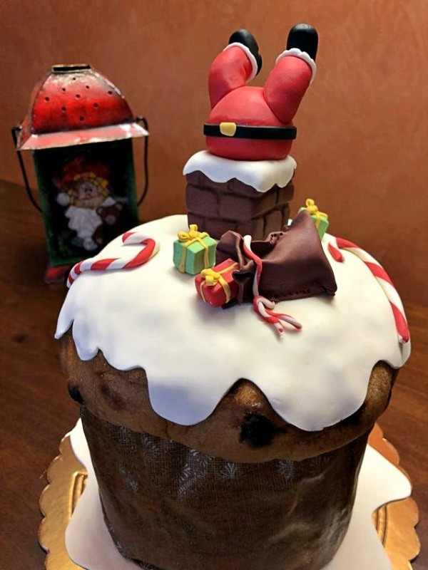É Natal! Decorando o Panetone