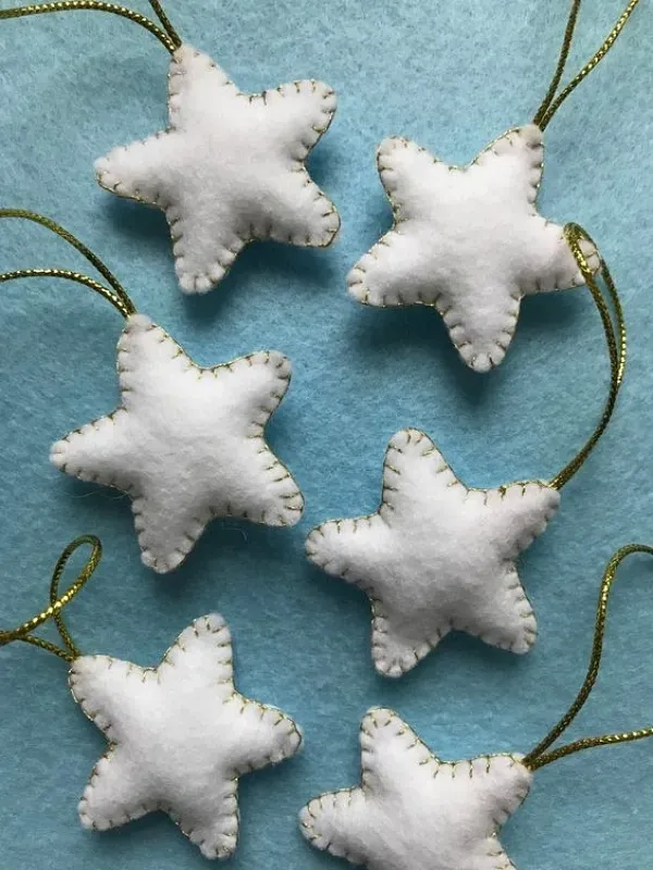 Preparando o Natal: O encanto do Natal com enfeites de feltro