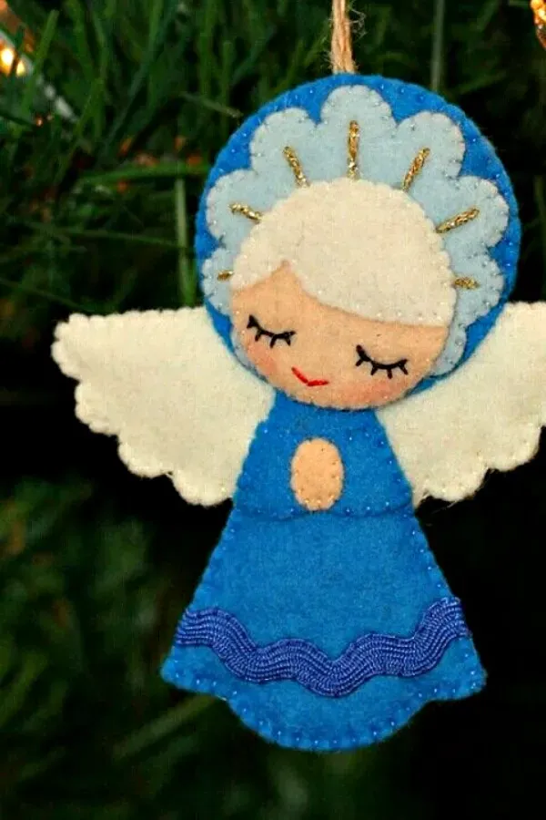 Preparando o Natal: O encanto do Natal com enfeites de feltro