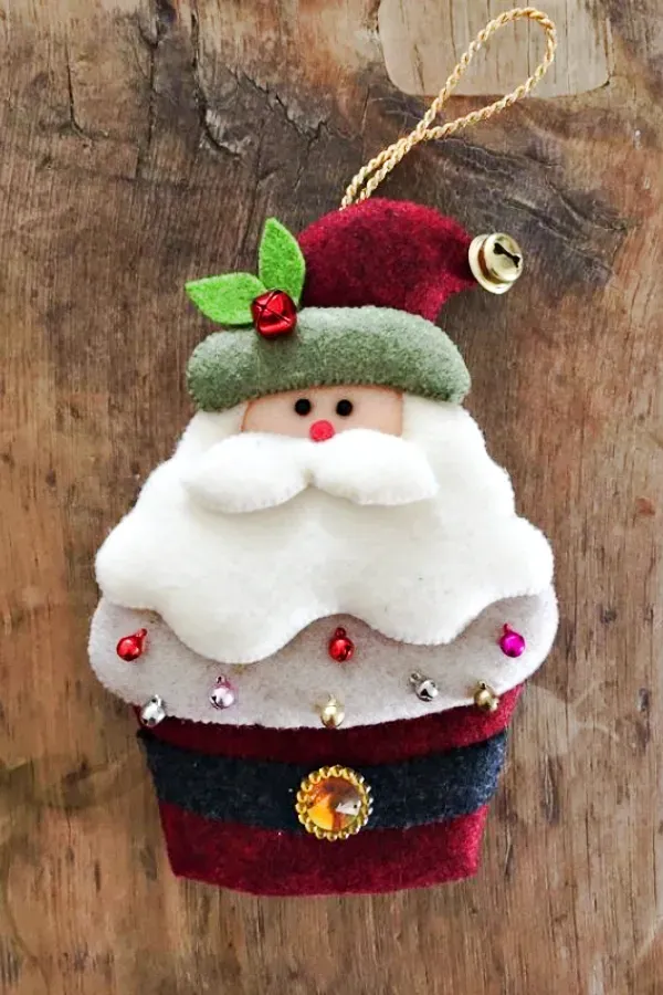 Preparando o Natal: O encanto do Natal com enfeites de feltro