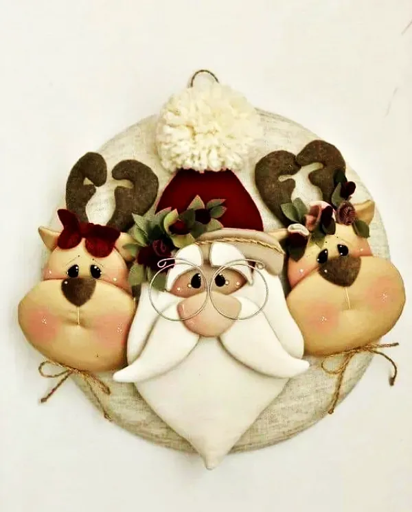 Preparando o Natal: O encanto do Natal com enfeites de feltro