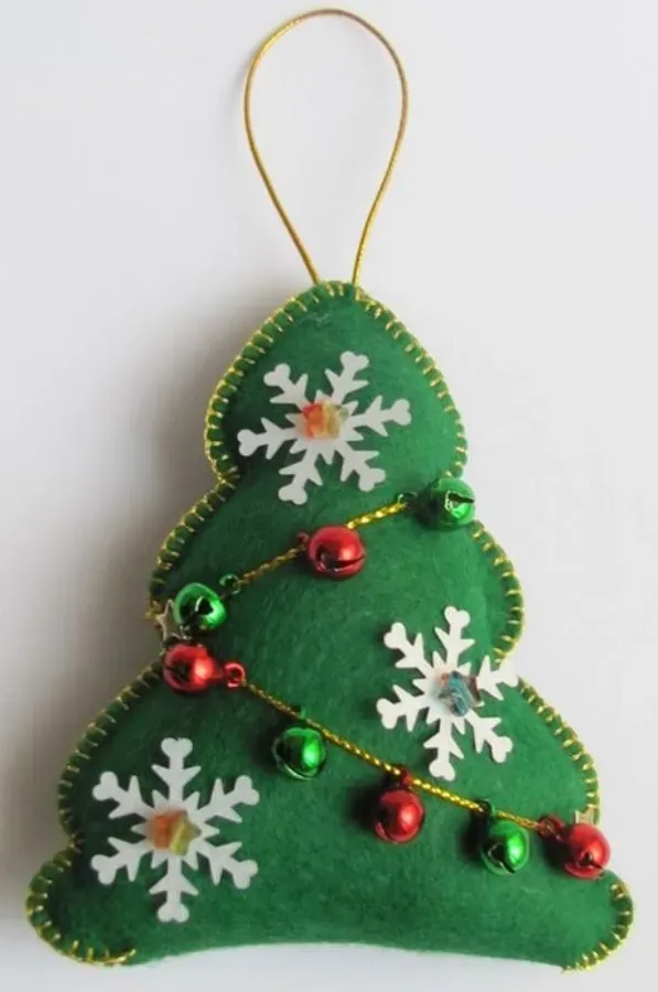 Preparando o Natal: 23 Ideias de enfeites de Natal com feltro