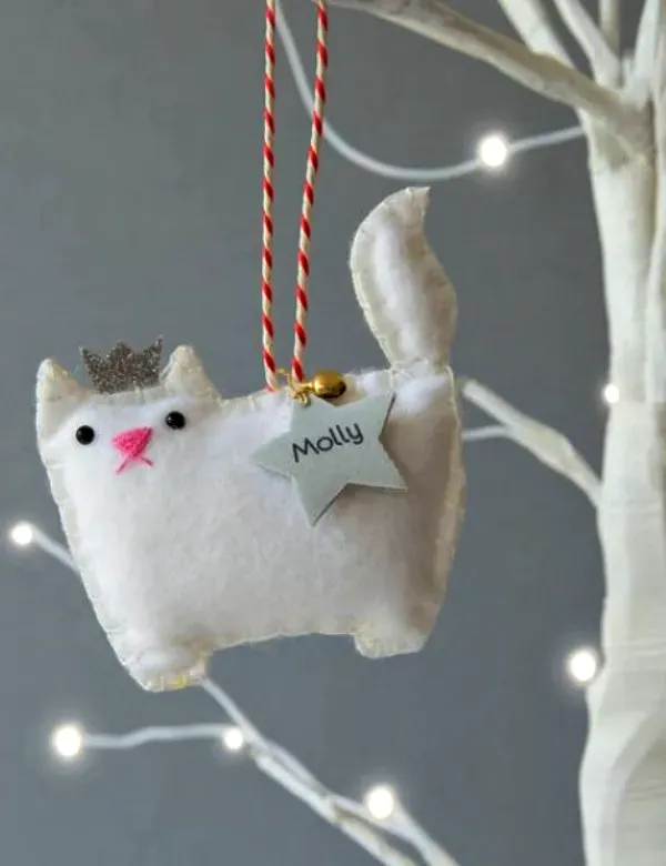 Preparando o Natal: 23 Ideias de enfeites de Natal com feltro