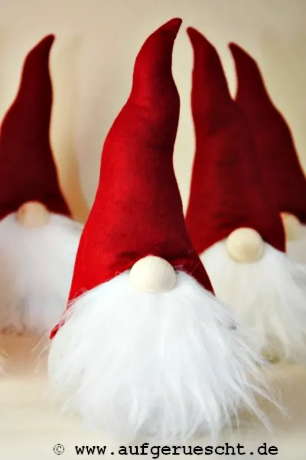 Preparando o Natal: Ideias de Gnomos da sorte de Natal