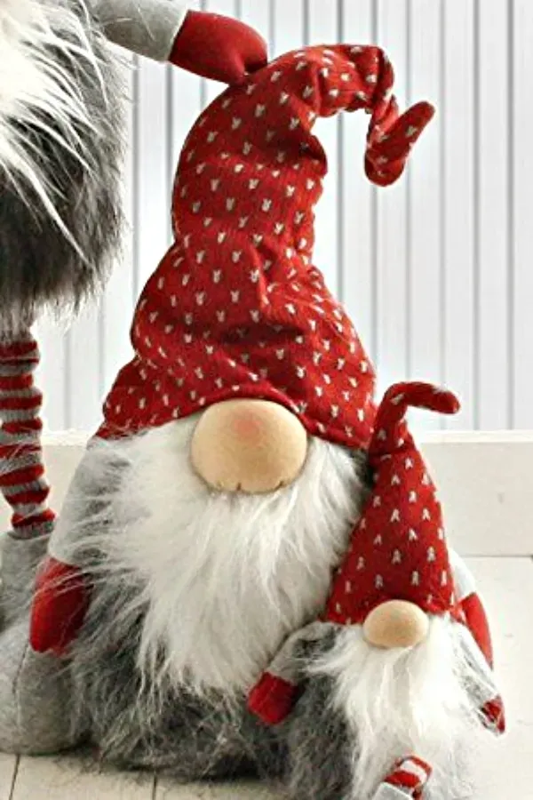 Preparando o Natal: Ideias de Gnomos da sorte de Natal