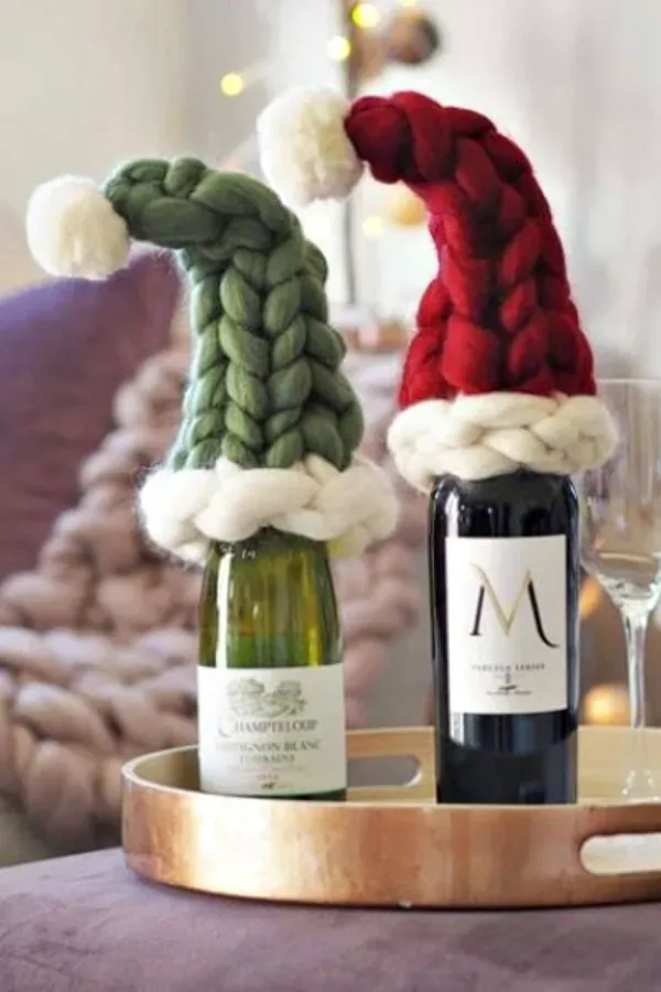 Preparando o Natal: Enfeites de Natal com gnomos da sorte