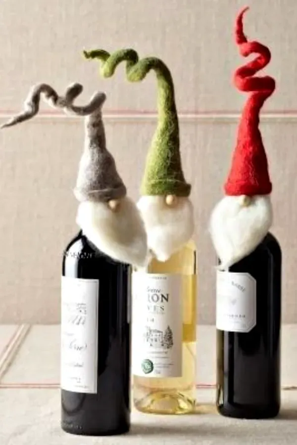 Preparando o Natal: Enfeites de Natal com gnomos da sorte