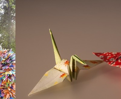 Origami de tsuru - lenda dos mil tsurus