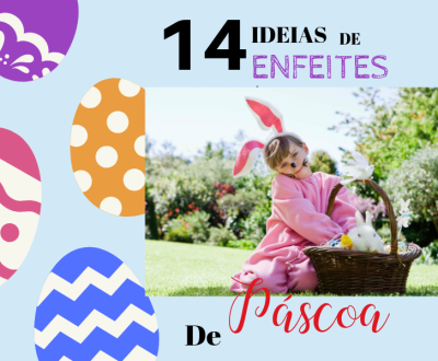 DIY - 14 Ideias de enfeites de Páscoa