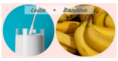 Leite com banana - como potencializar alimentos naturalmente