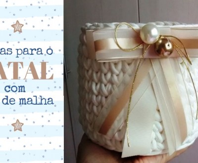 Para presentear: ideias com fio de malha