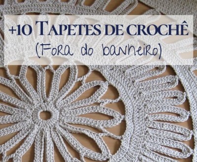 DIY e decore: Tapetes de crochê