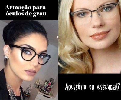 Moda anti-idade - Armação para óculos de grau