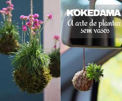 Kokedama: a arte de plantar sem vasos