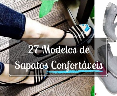 27 modelos de sapatos confortáveis