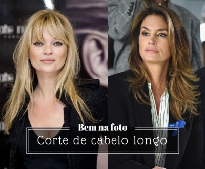 Bem na foto: Corte de cabelo longo
