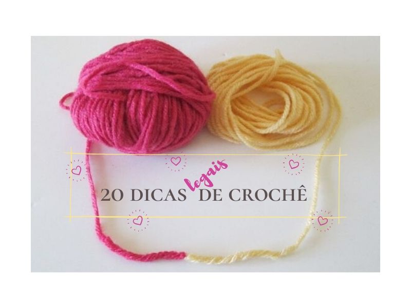 DIY - 20 Valiosas dicas de crochê