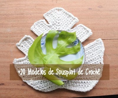 DIY: +20 Modelos de Sousplat de Crochê