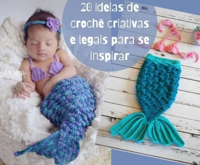 20 Ideias de crochê criativas e legais para se inspirar