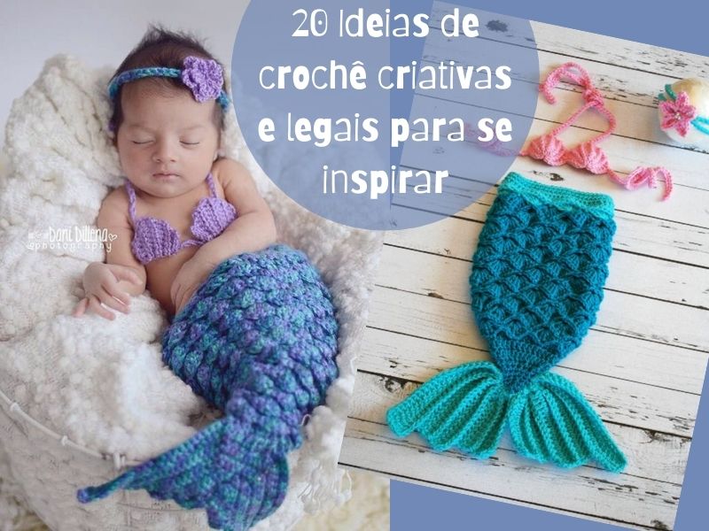 20 Ideias de crochê criativas e legais para se inspirar ⋆ De Frente Para O  Mar