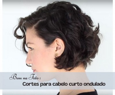 Bem na Foto: 17 Cortes de cabelo curto ondulado