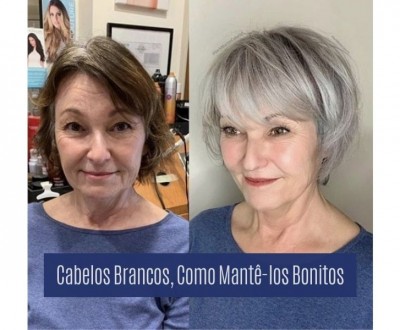 Sempre Linda: Cabelos brancos, como mantê-los bonitos