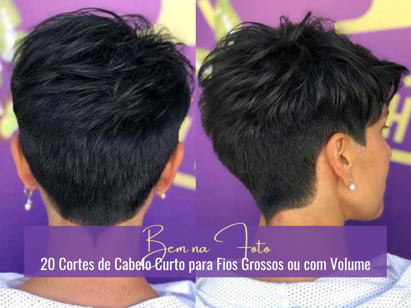 Bem na Foto: 20 Cortes de Cabelo Curto para Fios Grossos ⋆ De Frente Para O  Mar