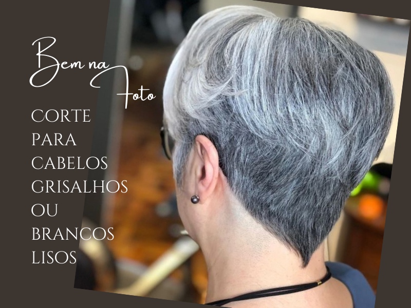 Corte para cabelos grisalhos ou brancos curtos ⋆ De Frente Para O Mar