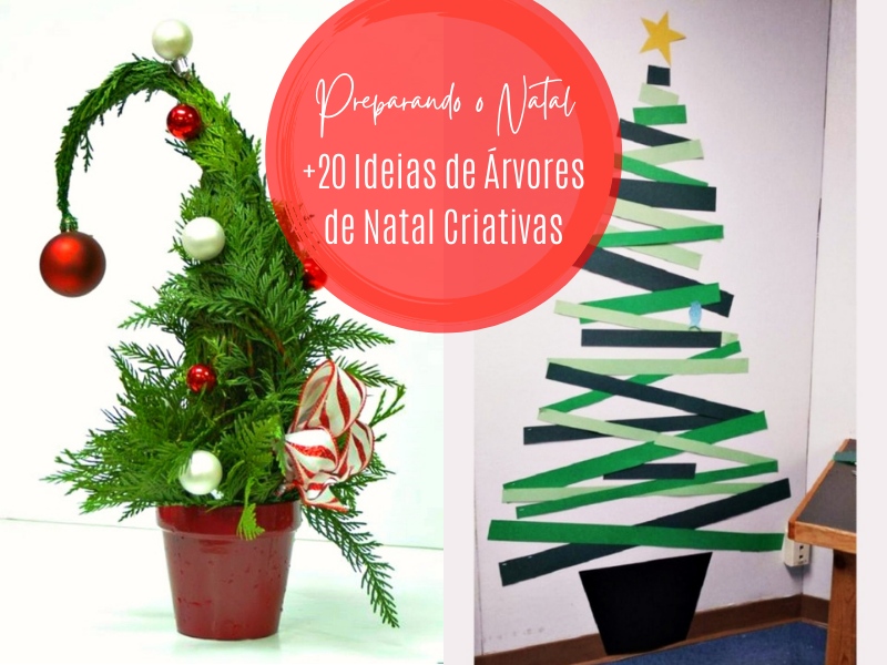 Preparando o Natal: +20 Ideias de Árvores de Natal Criativas ⋆ De Frente  Para O Mar