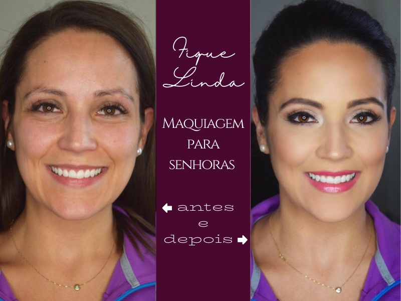 Fique linda: Dicas de maquiagem para senhoras antes e depois