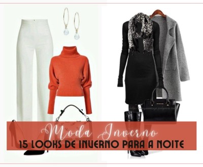 Moda Inverno: 15 Looks de inverno para a noite