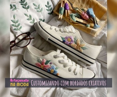 Artesanato na moda: Customizando com bordados criativos