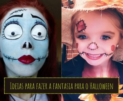 Ideias para fazer a fantasia para o Halloween