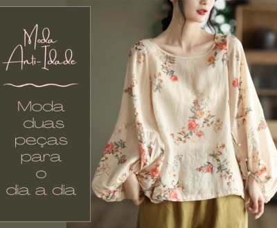 Moda Anti-idade: Moda duas peças para o dia a dia