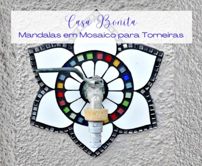 Casa Bonita: Mandalas em Mosaico para Torneiras