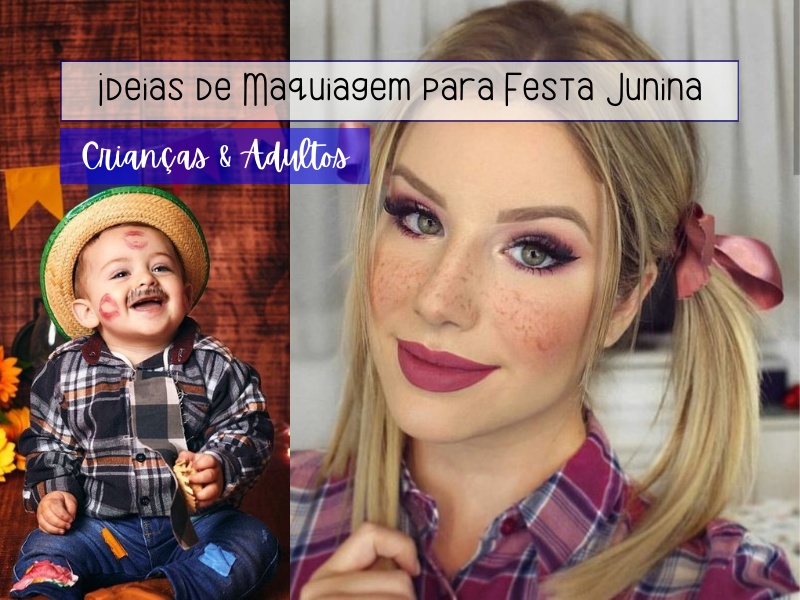 MAQUIAGEM DE CRIANÇA vs MAQUIAGEM DE ADULTO 