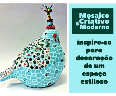 Mosaico Criativo e Moderno: Inspire-se para Decoração de Um Espaço Estiloso