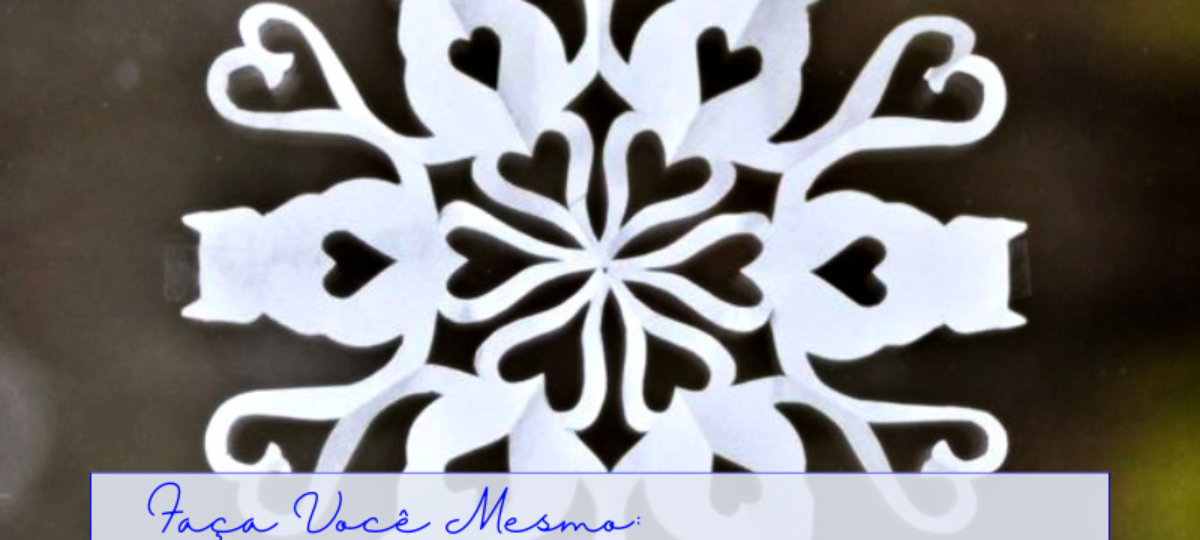Faça Você Mesmo: Encante sua Casa com Flocos de Neve de Papel na Decoração de Natal
