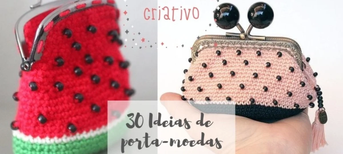 Crochê Criativo: 30 Inspirações de Porta-Moedas Estilosos em Crochê