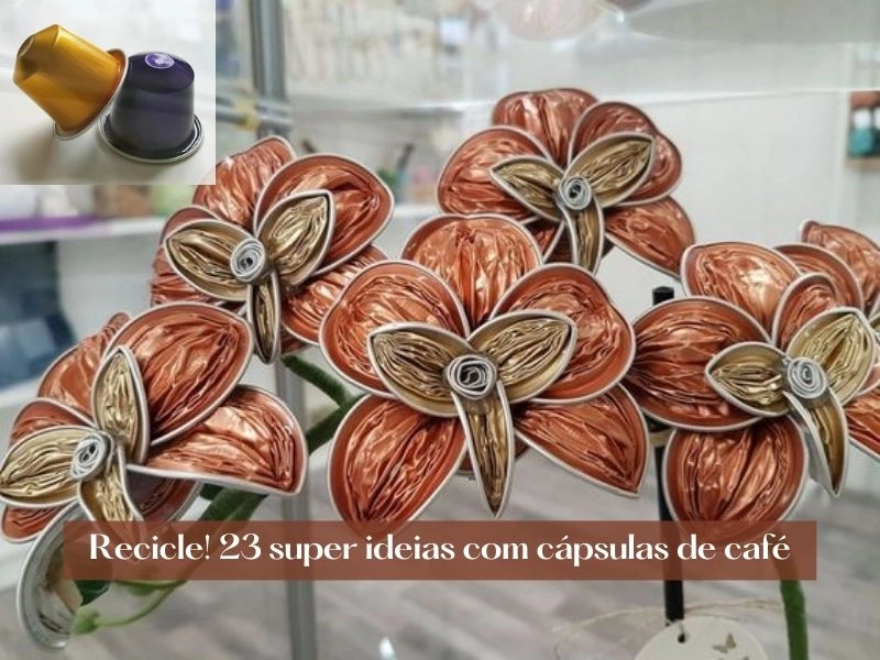 Recicle, Reuse e Refaça: Criações Surpreendentes com Cápsulas de Café para Inspirar