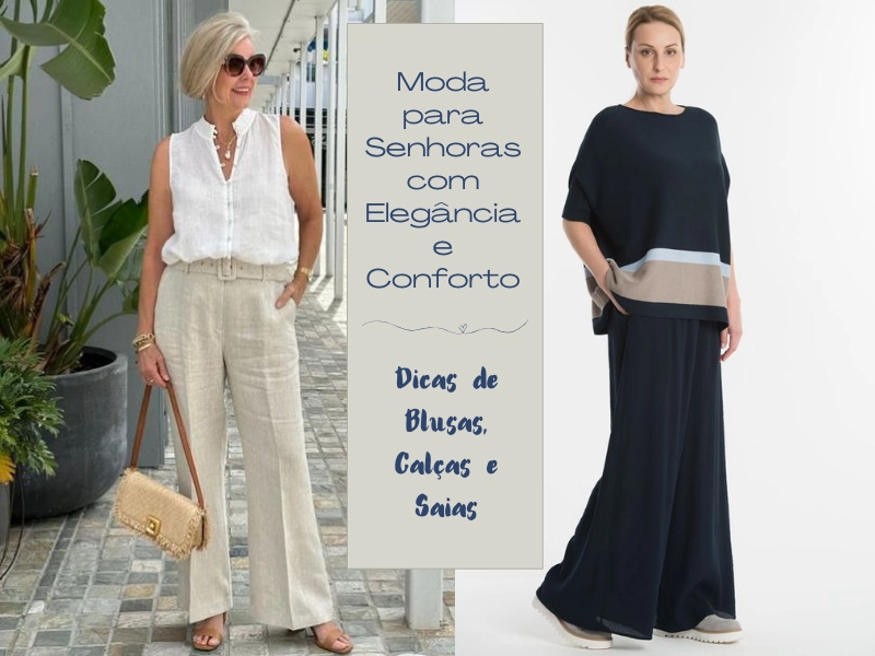 Moda Anti-Idade: Dicas de Looks Confortáveis e Estiloso