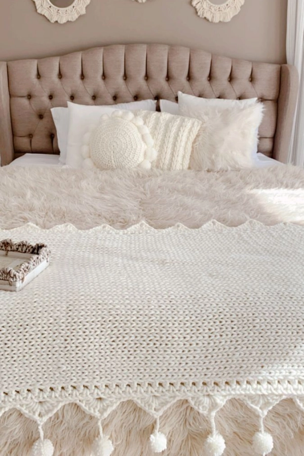 Modelos de Peseiras em Tricô: Ideias de Charme para Decorar Seu Quarto