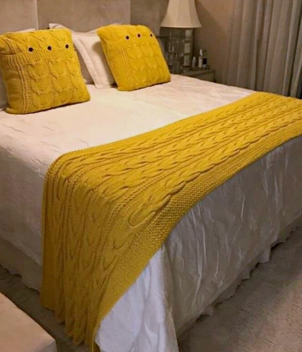 Modelos de Peseiras em Tricô: Ideias de Charme para Decorar Seu Quarto