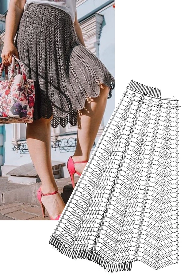 Saia em Crochê: 7 Modelos Estilosos para Você Criar e Inovar no Seu Look