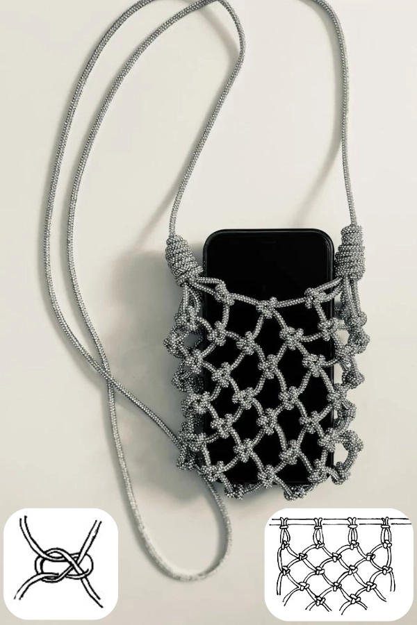 Tendências com o Macramê: DIY Porta-Celular e Porta-Garrafa de Macramê